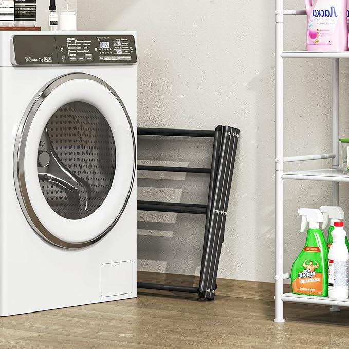 APEXCHASER Clothes Drying Rack, 3-Tier Laundry Drying Rack