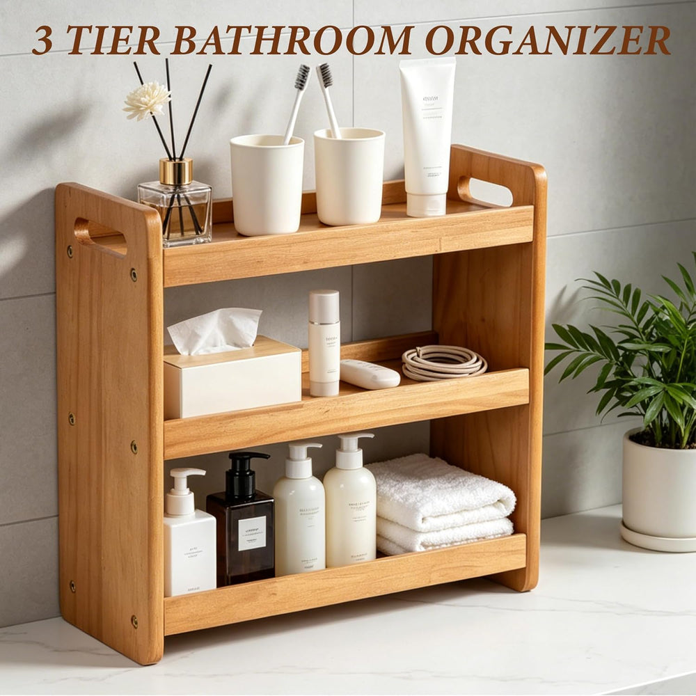Bathroom Counter Organizer, 3 Tier Bathroom Countertop Organizer, Bathroom Co...