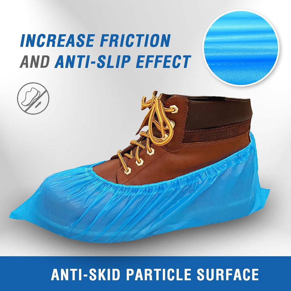 ProtectX Disposable Shoe & Boot Covers, XL Extra Large, 500-pack (250 pai...