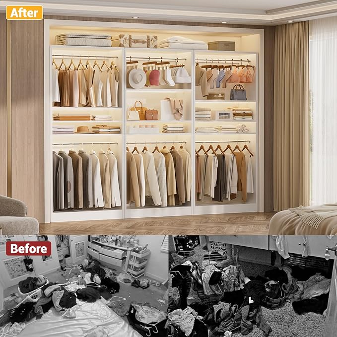 Unikito 3FT Freestanding Closet System