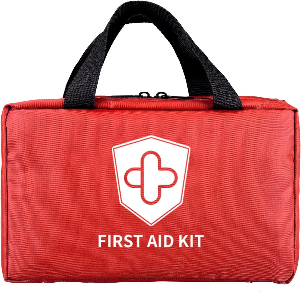 Kitgo First Aid Kit with Hospital Grade Medical Supplies, 220pcs Emergency Me...