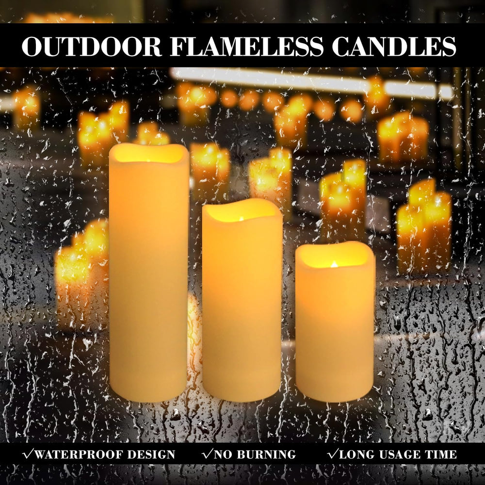 LED Candles 48Pack,Flickering Flameless Design,Operated by Remote with Timer ...