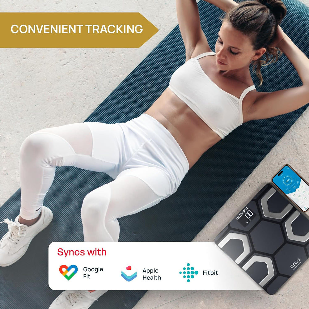 INEVIFIT EROS Bluetooth Body Fat Scale Smart BMI Highly Accurate Digital Bath...