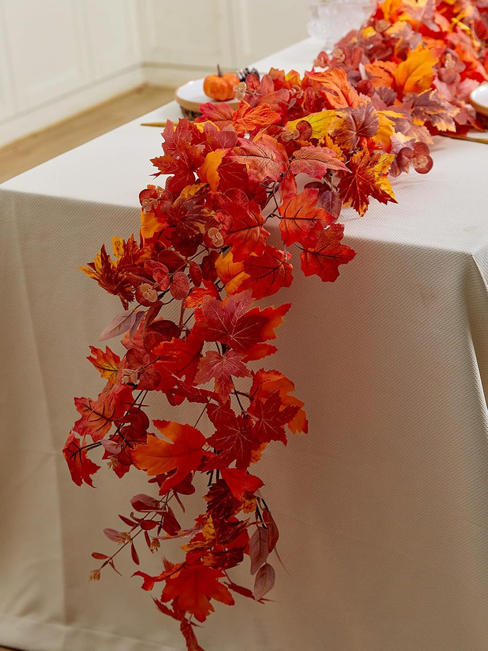 Thanksgiving Decorations - Fall Decor - Fall Garland - 9FT Autumn Maples for ...
