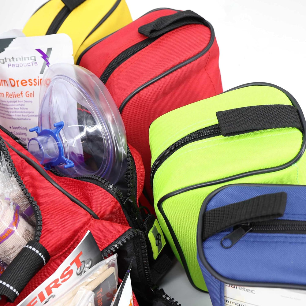 Lightning X Extra Large Medic First Responder EMT Trauma Bag Stocked w/Fill K...