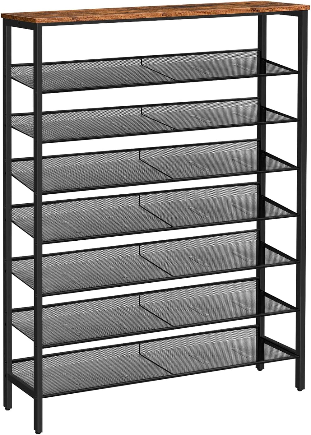 HOOBRO Shoe Rack for Entryway, 8-Tier Shoe Shelf, Large Capacity Shoe Storage...