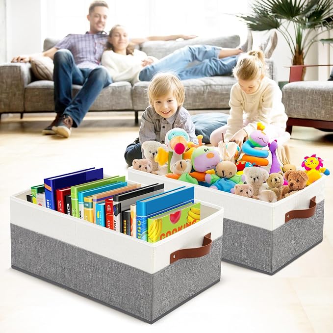 6 Pack Closet Storage Bins, Storage Baskets