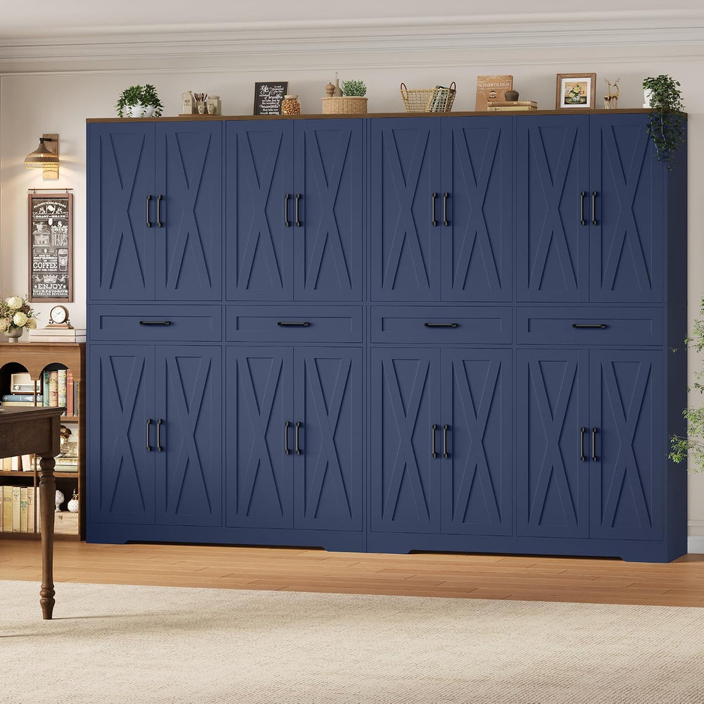 HOSTACK 71" Tall Kitchen Pantry Storage Cabinet with Doors & Shelves...