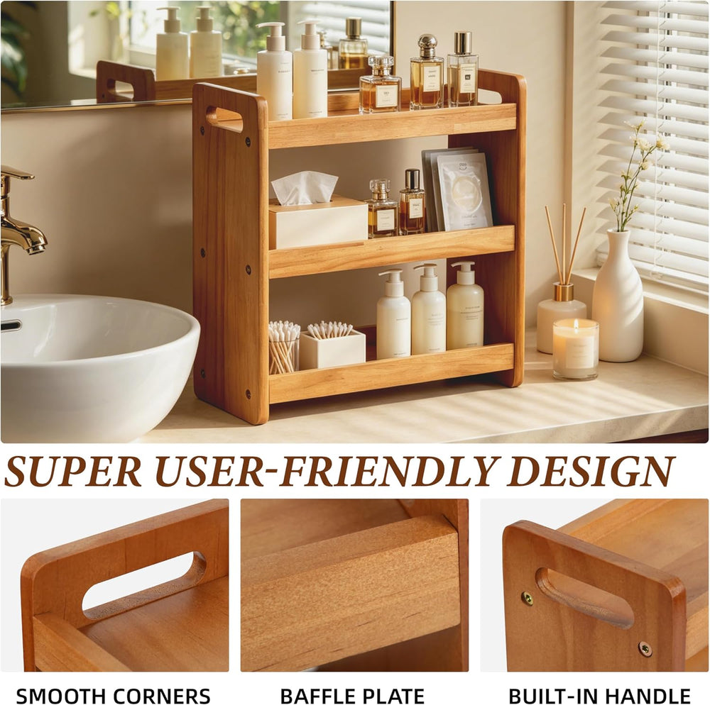 Bathroom Counter Organizer, 3 Tier Bathroom Countertop Organizer, Bathroom Co...