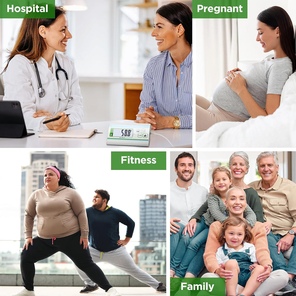 Medical Scale for Body Weight, 660 lb Weight Scale with Easy to Read Digital ...