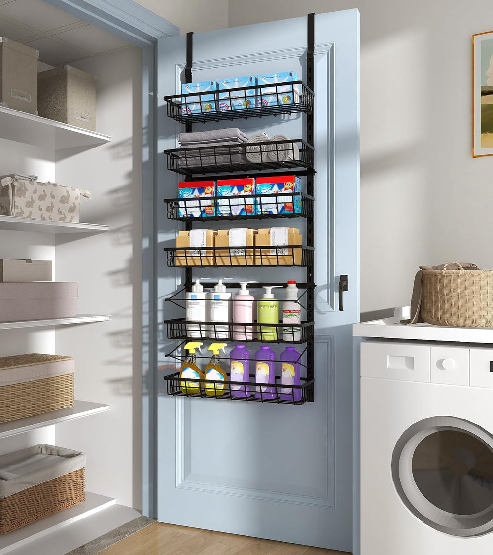 Mefirt Over The Door Pantry Organizer, Pantry Storage and Organization
