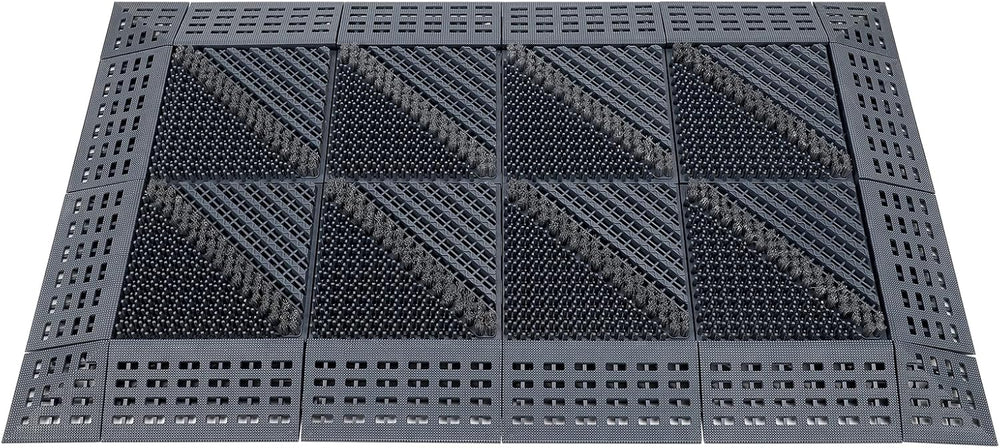 Heavy Duty Boot Scraper Mat 29.5x17.7 Inch