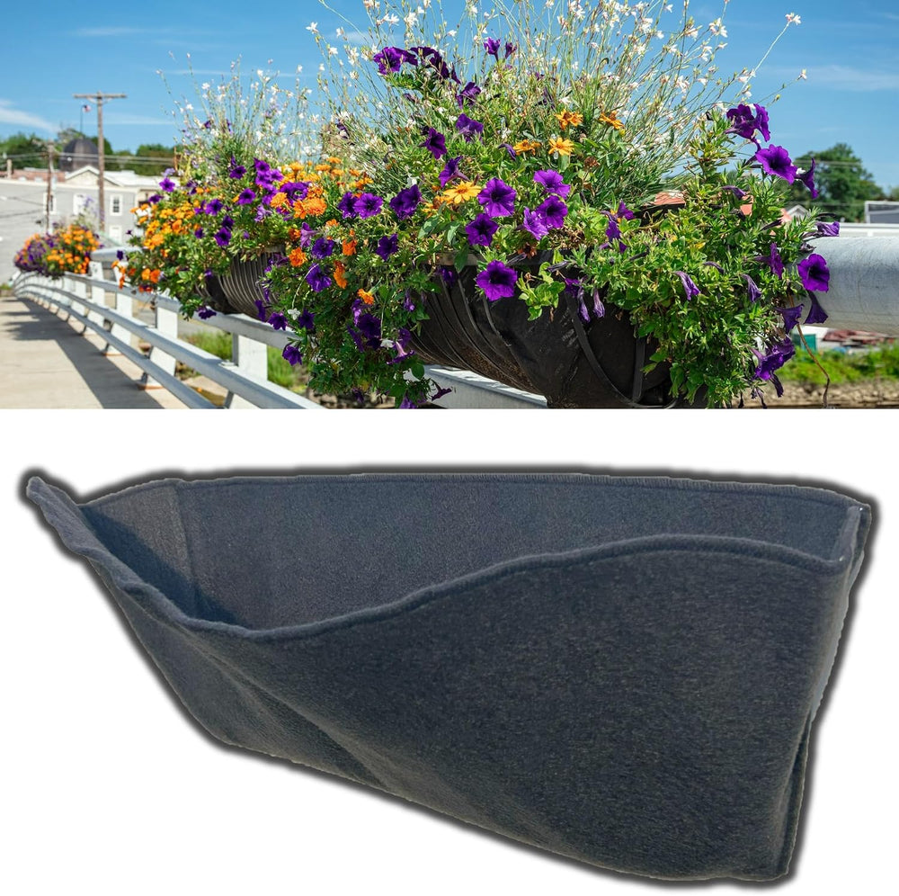 44 Inch Trough Coco Liner Replacement – Reusable Fabric Hayrack Window Box Li...
