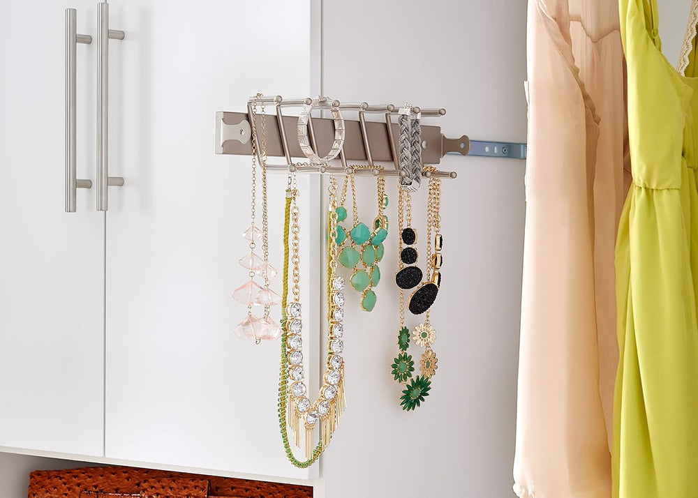 ClosetMaid SuiteSymphony Tie, Belt or Jewelry Rack, Sliding Slide Out Closet ...