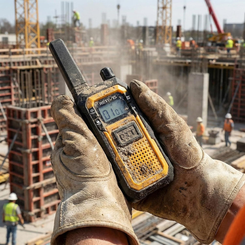 Retevis RB48 FRS Walkie Talkies Long Range,Mil-Standards 810H Two Way Radio