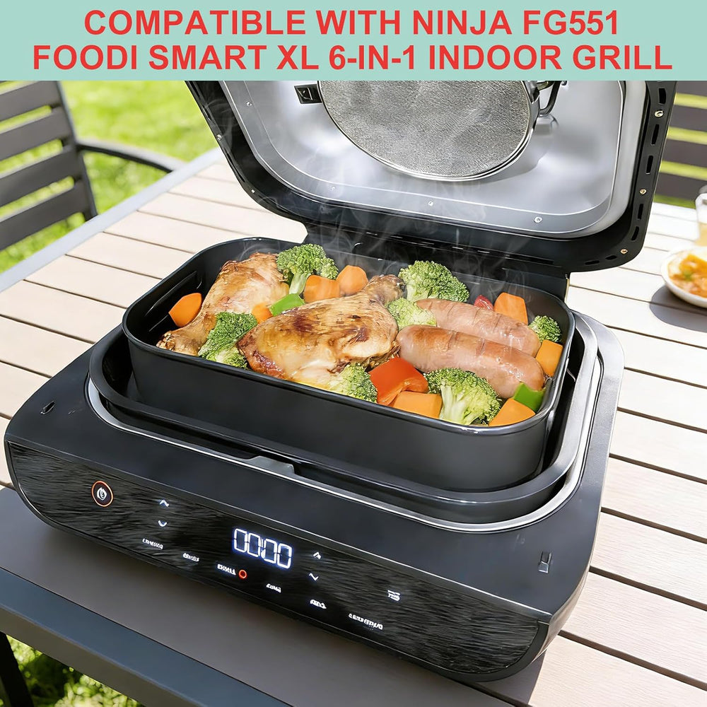 Nonstick Foodi Combo Crisper Basket for Ninja FG551 Foodi Indoor Grill