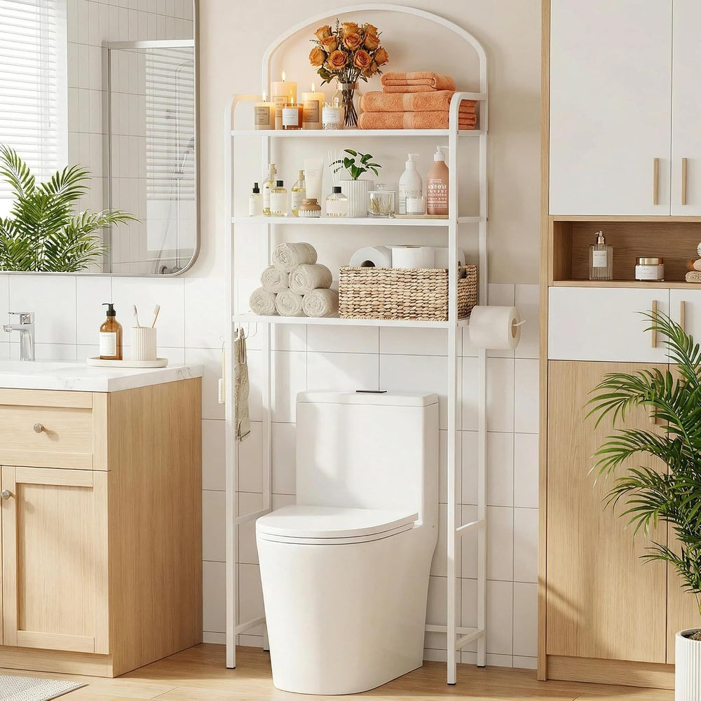 3 Tier Over The Toilet Storage Rack, Bathroom Organizer