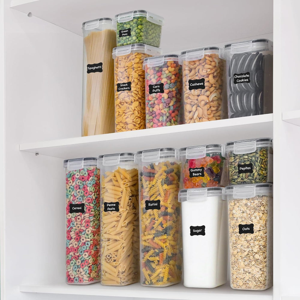 Freshware Kitchen Storage Containers with Lids, 48 PCS Airtight Food Storage ...