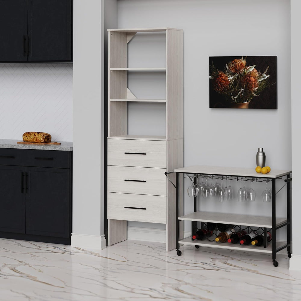 ClosetMaid SuiteSymphony 25-Inch Closet System Tower with (3) Drawers, and (2...