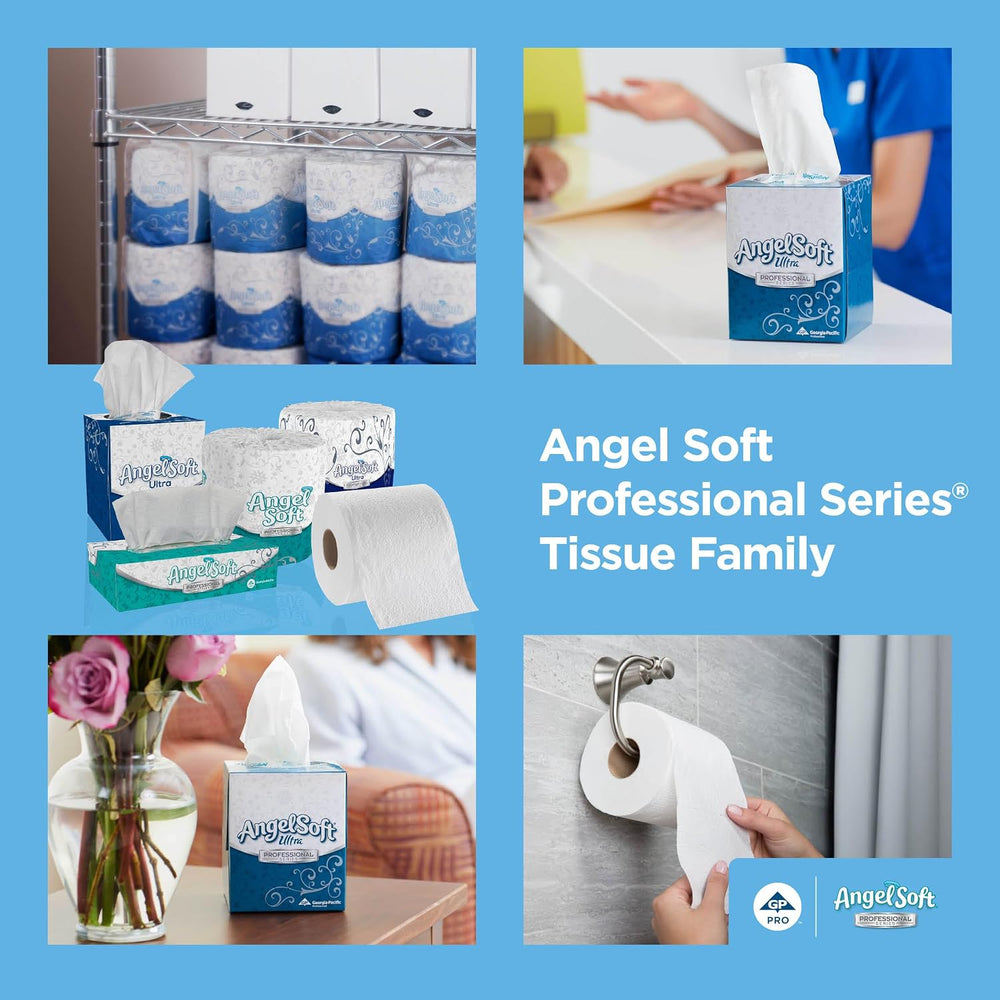 Georgia-Pacific Angel Soft Professional Series 2-Ply Facial Tissue (48550), 5...