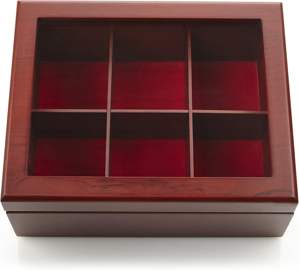 Tea Box - Luxury Wooden Tea Bag Organizer from The Apace Premier Collection