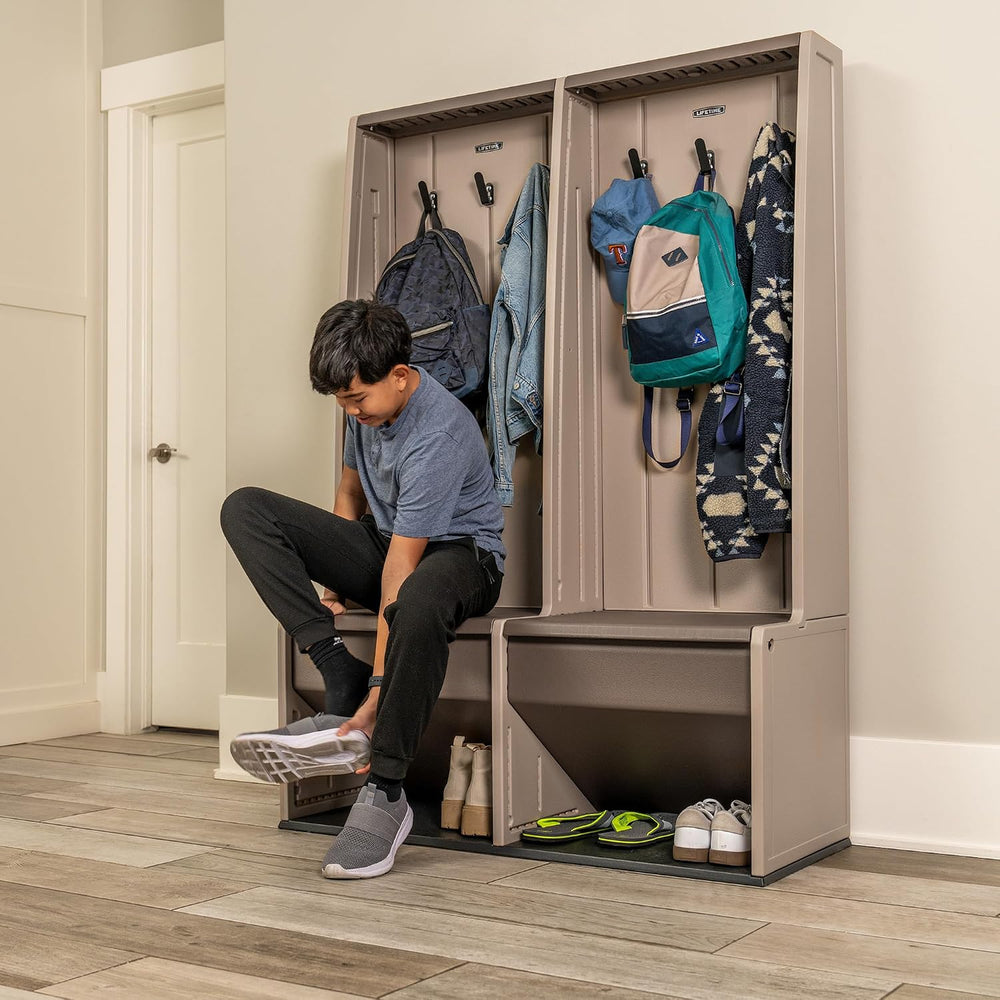 LIFETIME Home & Garage Storage Locker, Multi Purpose Organizer