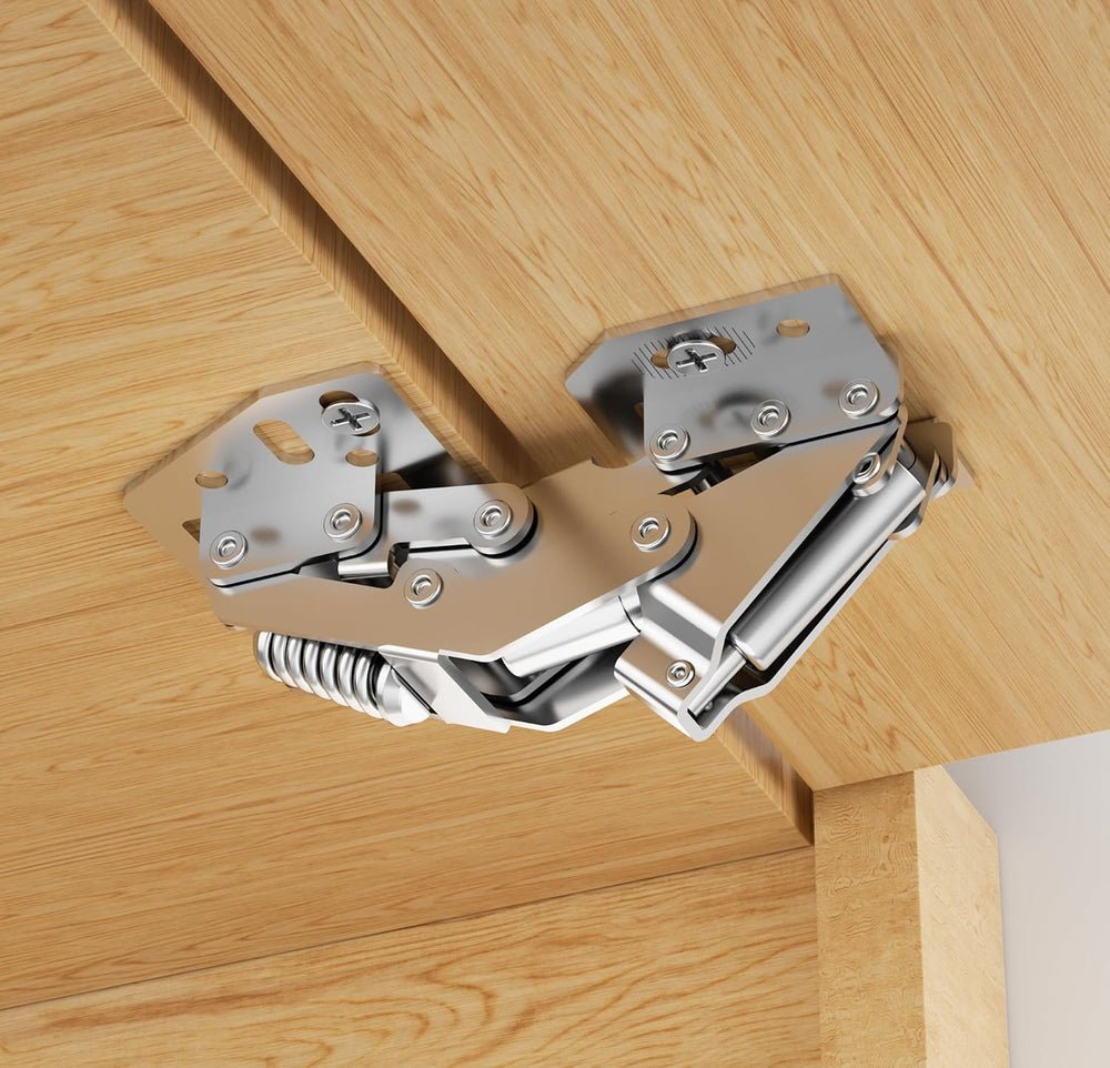 Chibery 10 Pack 90° RV Cabinet Hinges, Heavy Duty Surface Mount Soft Close Ac...