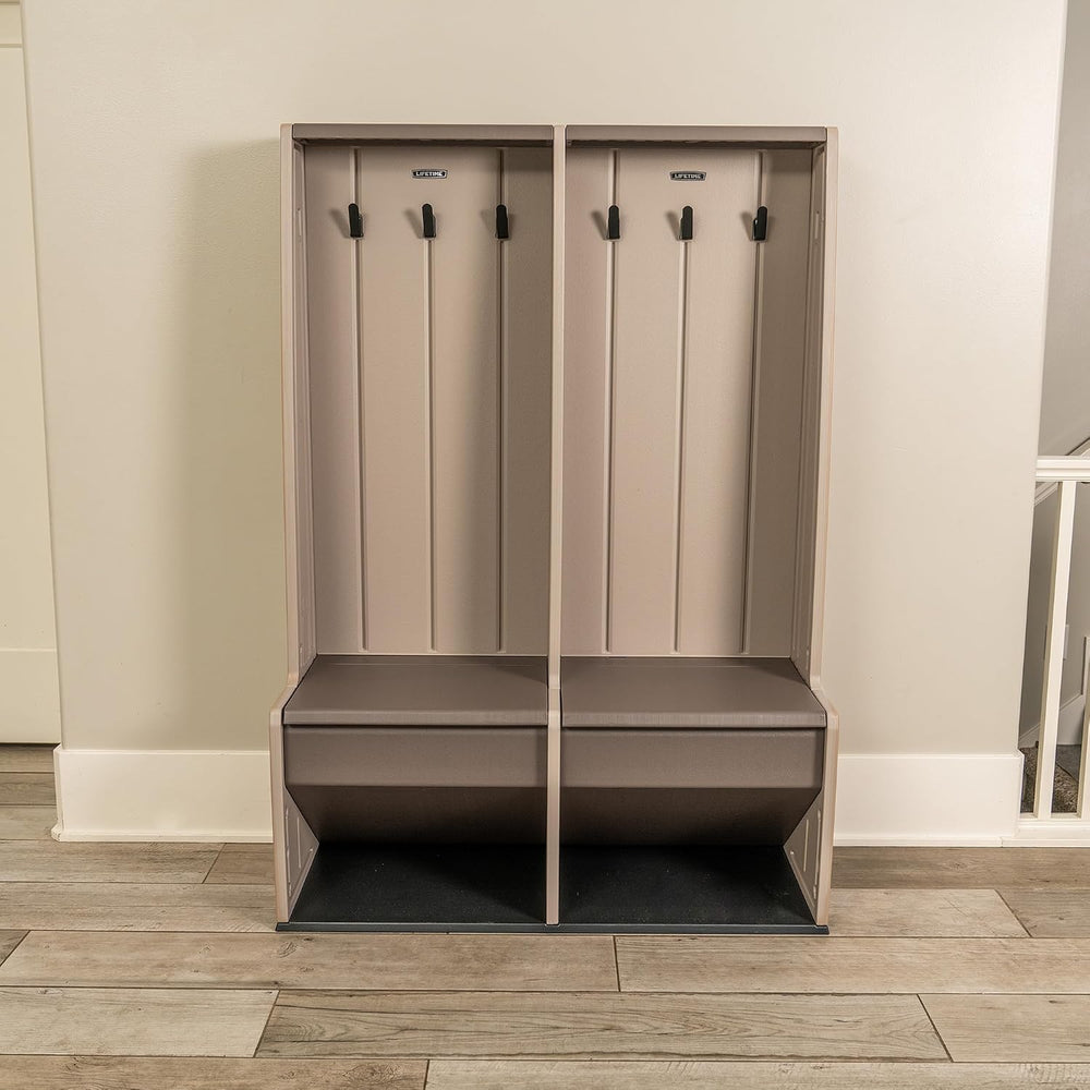LIFETIME Home & Garage Storage Locker, Multi Purpose Organizer
