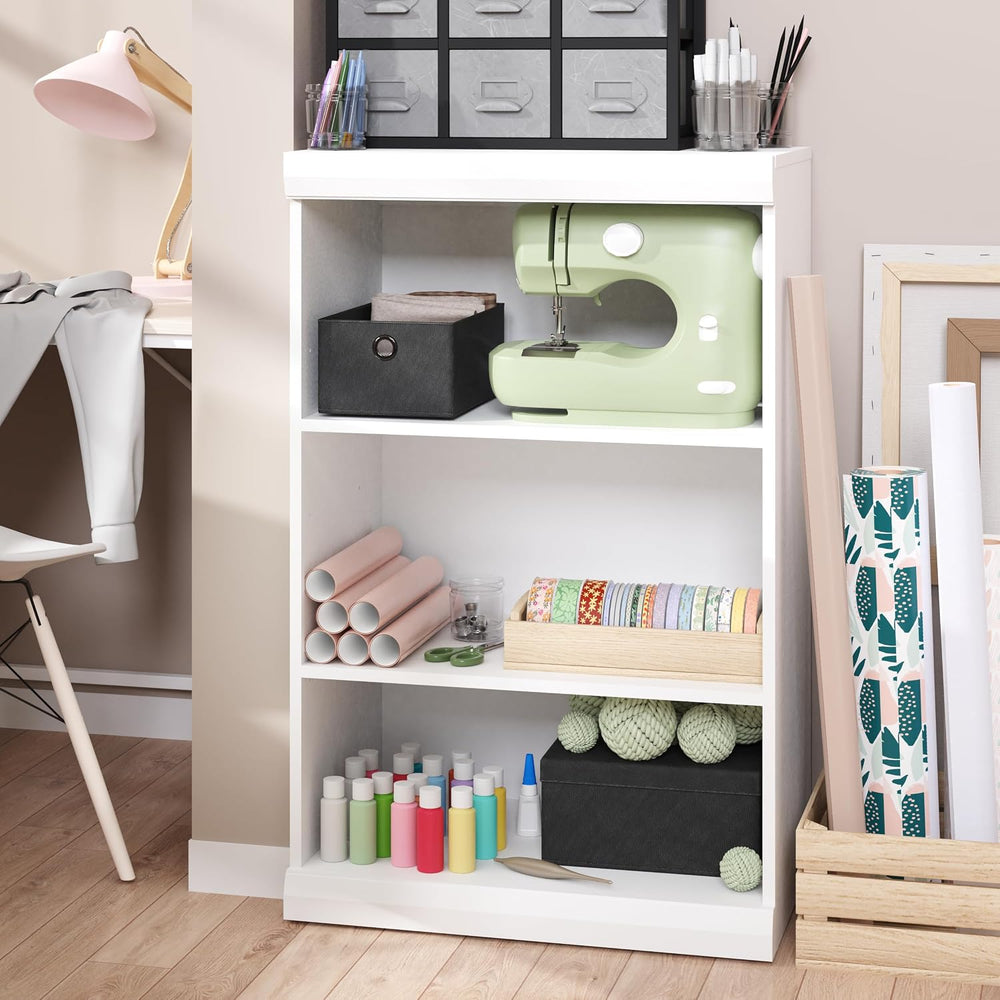 ClosetMaid Mosaics 3 Shelf Closet Organizer, 25.5" W, White