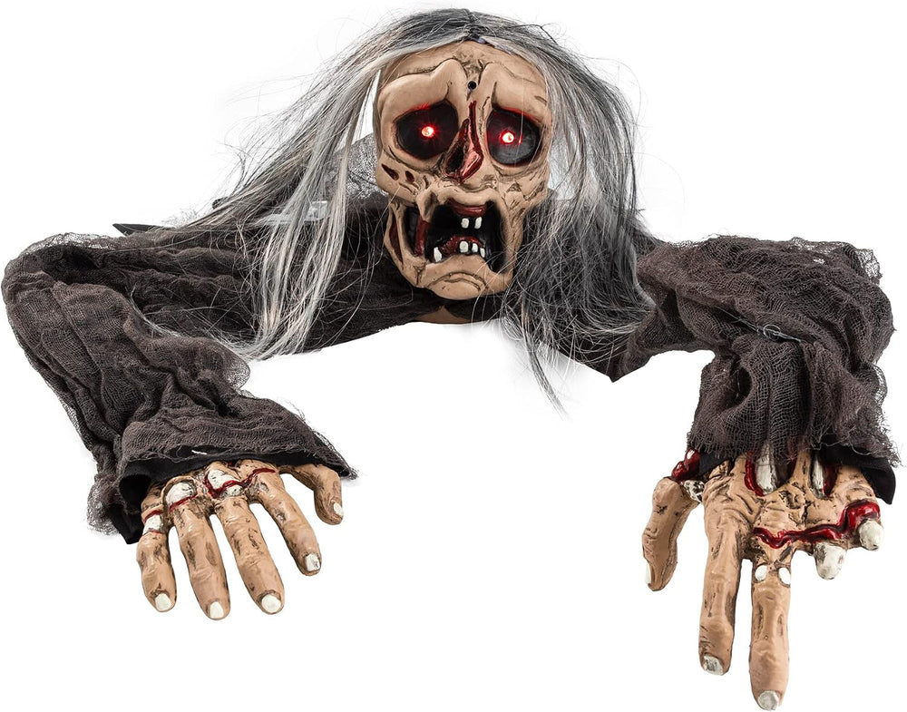 JOYIN Halloween Zombie Decoration Outdoor, Groundbreaker Halloween Outside De...