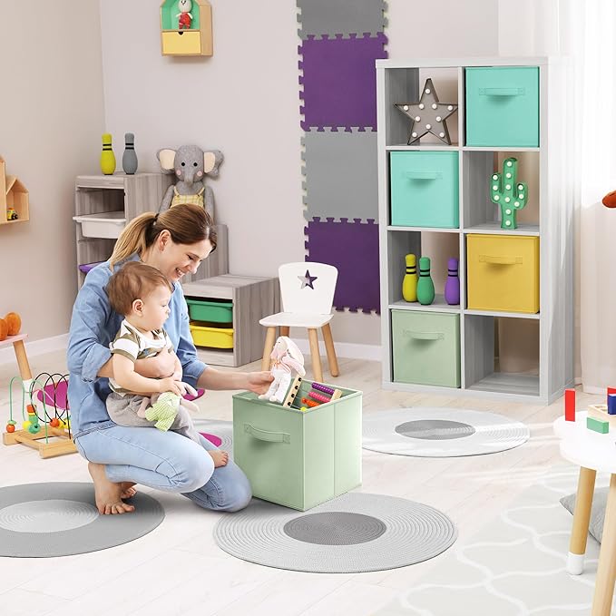 Sorbus Fabric Storage Cubes (6-Pack)