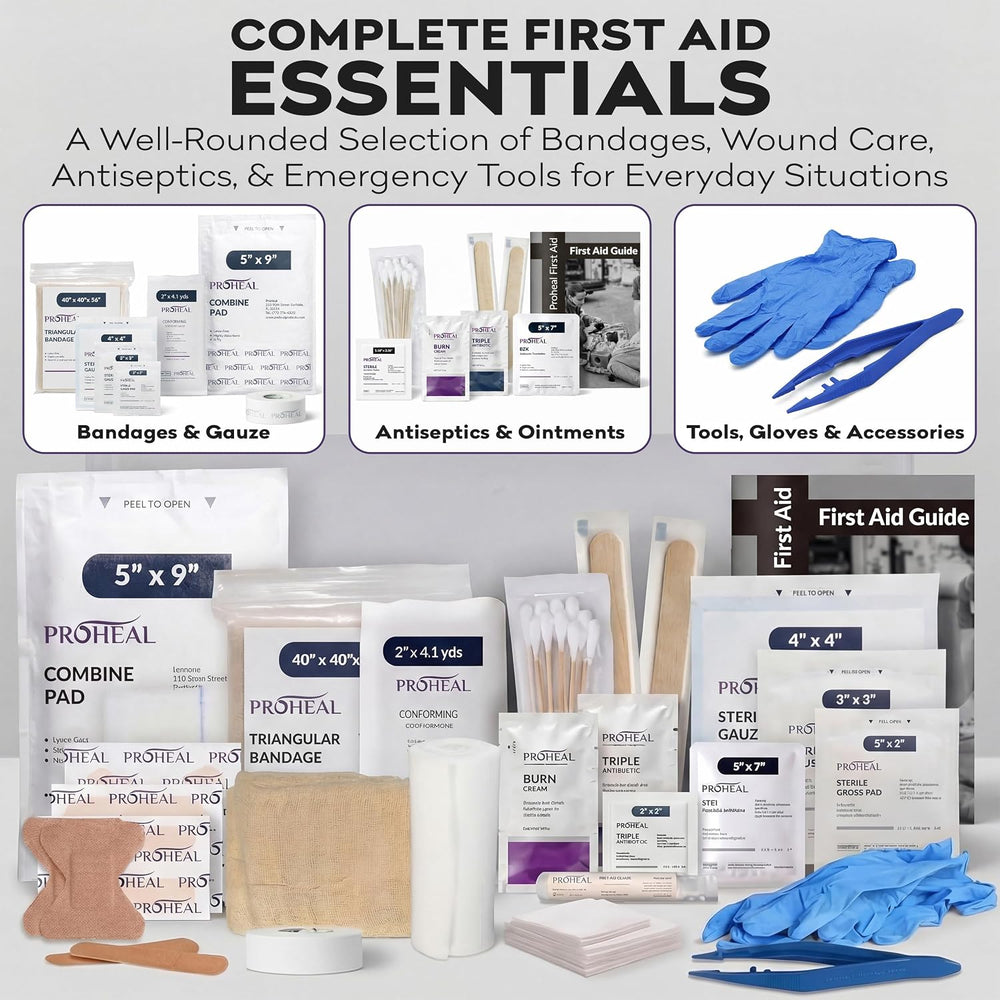 50 Person OSHA Compliant First Aid Kit for Businesses, Vehicles, Trucks, Cons...