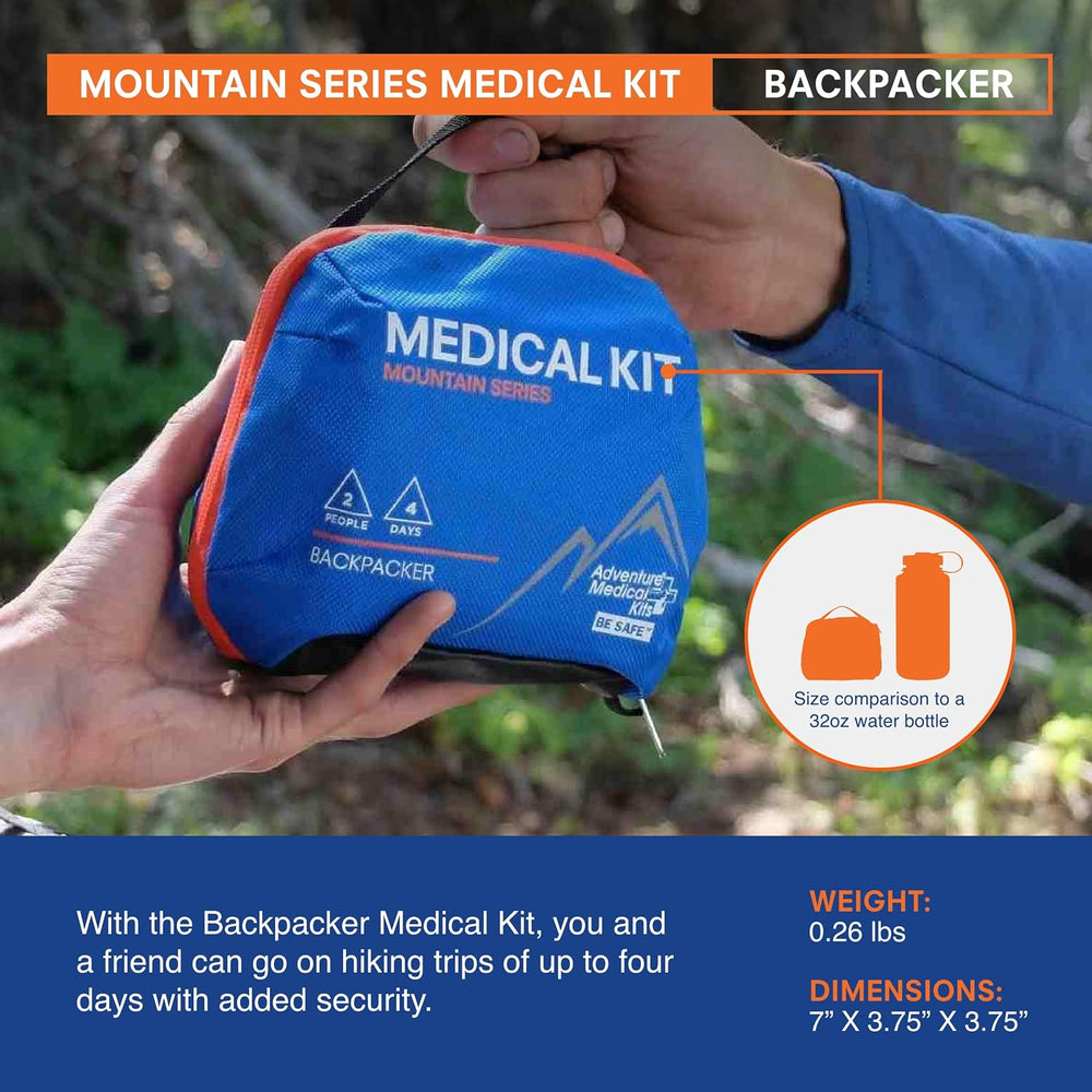 Adventure Medical Kits Mountain Series, Backpacker Medical Kit - 96 Pieces, b...