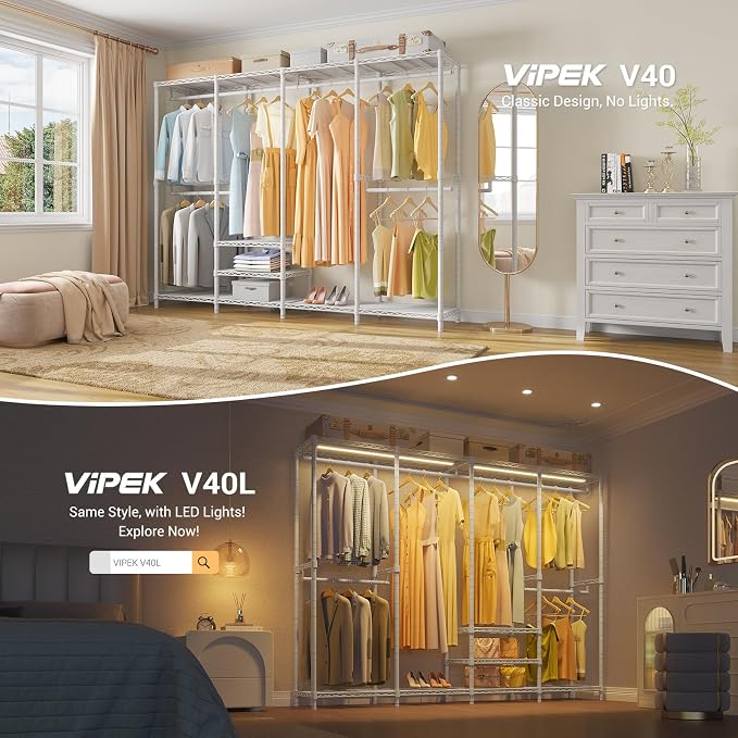 VIPEK V40 Wire Garment Rack Heavy Duty Clothes Racks