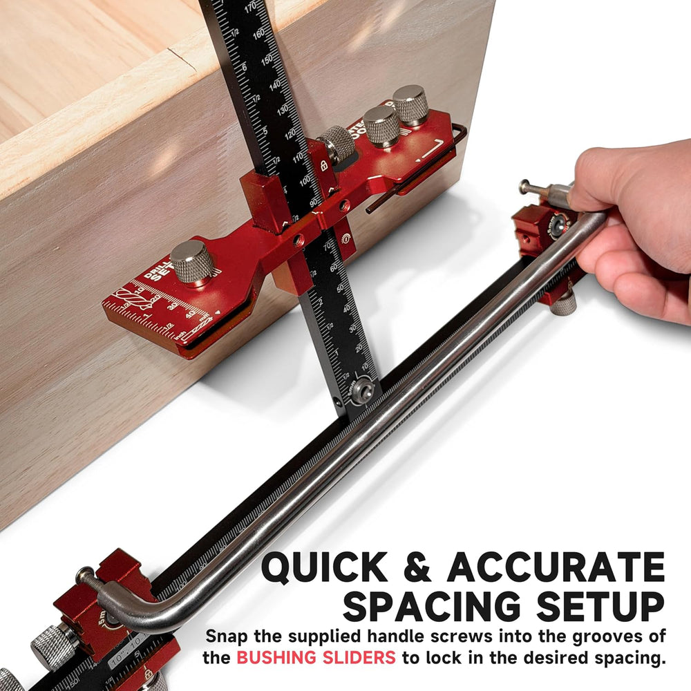 Cabinet Hardware Jig, Cabinet Drawer Pull Jig, Cabinet Pull Template Tool