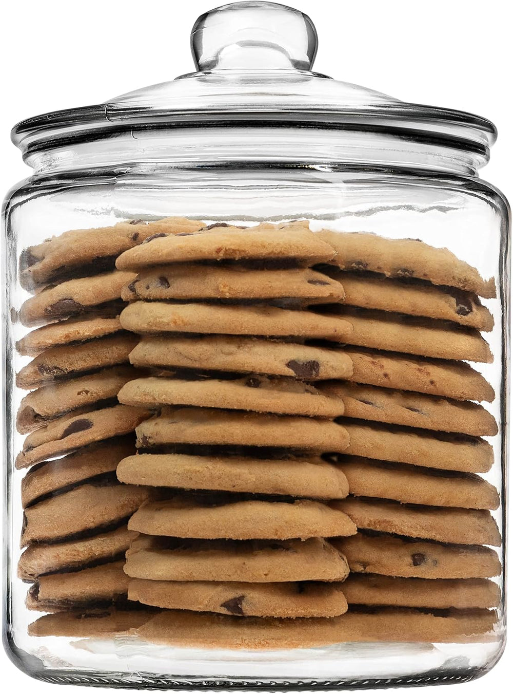 1 Gallon Glass Cookie Jar with Lid & Candy Jar | Glass Jars