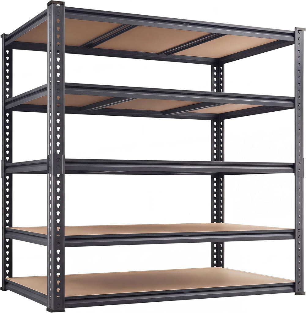 Garage Storage Shelves 46" W x 20" D x 72" H, 3000 LBS Heavy D...