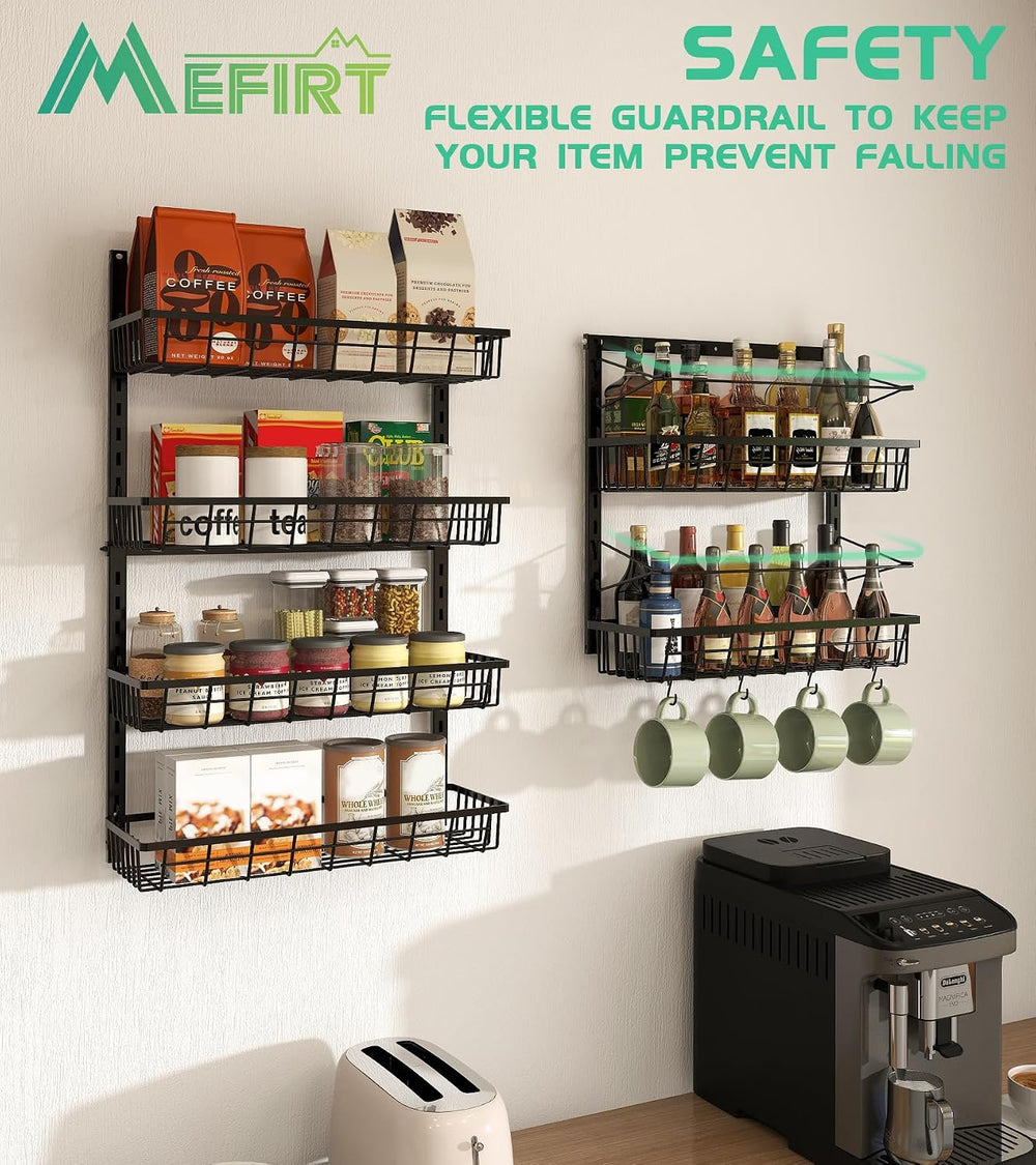 Mefirt Over The Door Pantry Organizer, Pantry Storage and Organization