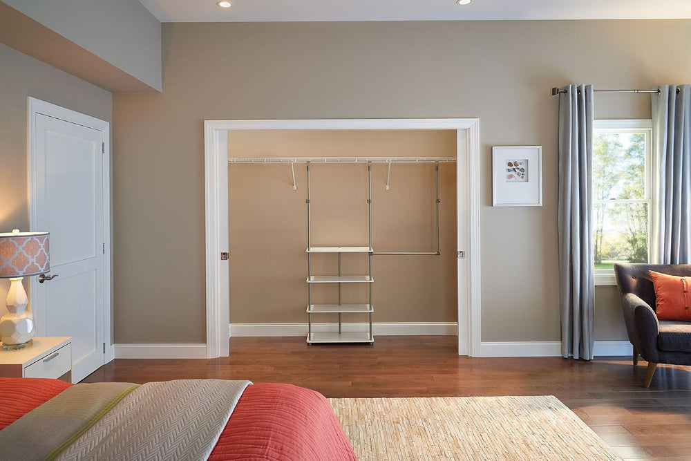 ClosetMaid® Maximizer™ Closet Accessory, Add Adjustable Storage Space, 4 Shel...