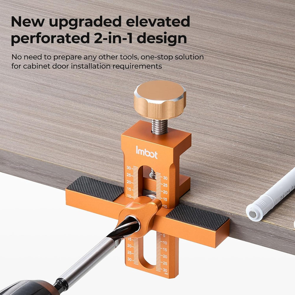 Imbot Cabinet Door Mounting Jig, Cabinet Door Installation Positioner