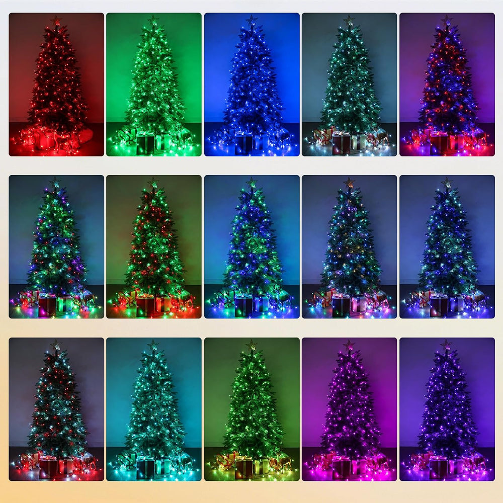 Joomer Halloween String Lights - 100FT 300LED Plug-in RGB String Lights