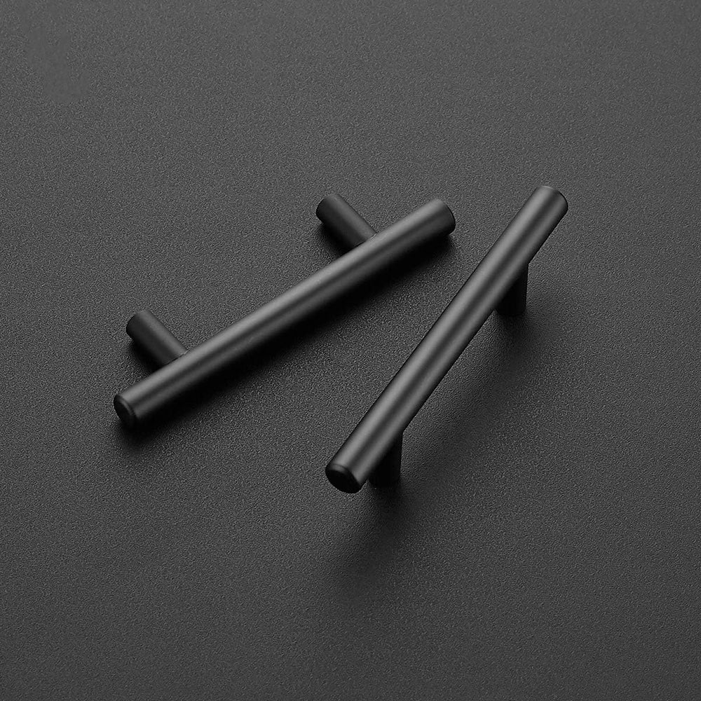 Ravinte Cabinet Handles,5" Length,3" Hole Center,Matte Black,35 Pack