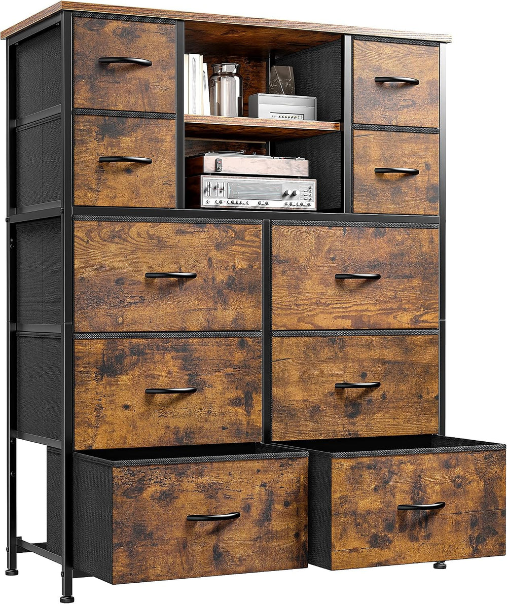 Romorgniz 10-Drawer Dresser for Bedroom, 48"H Organizer Storage for clothes