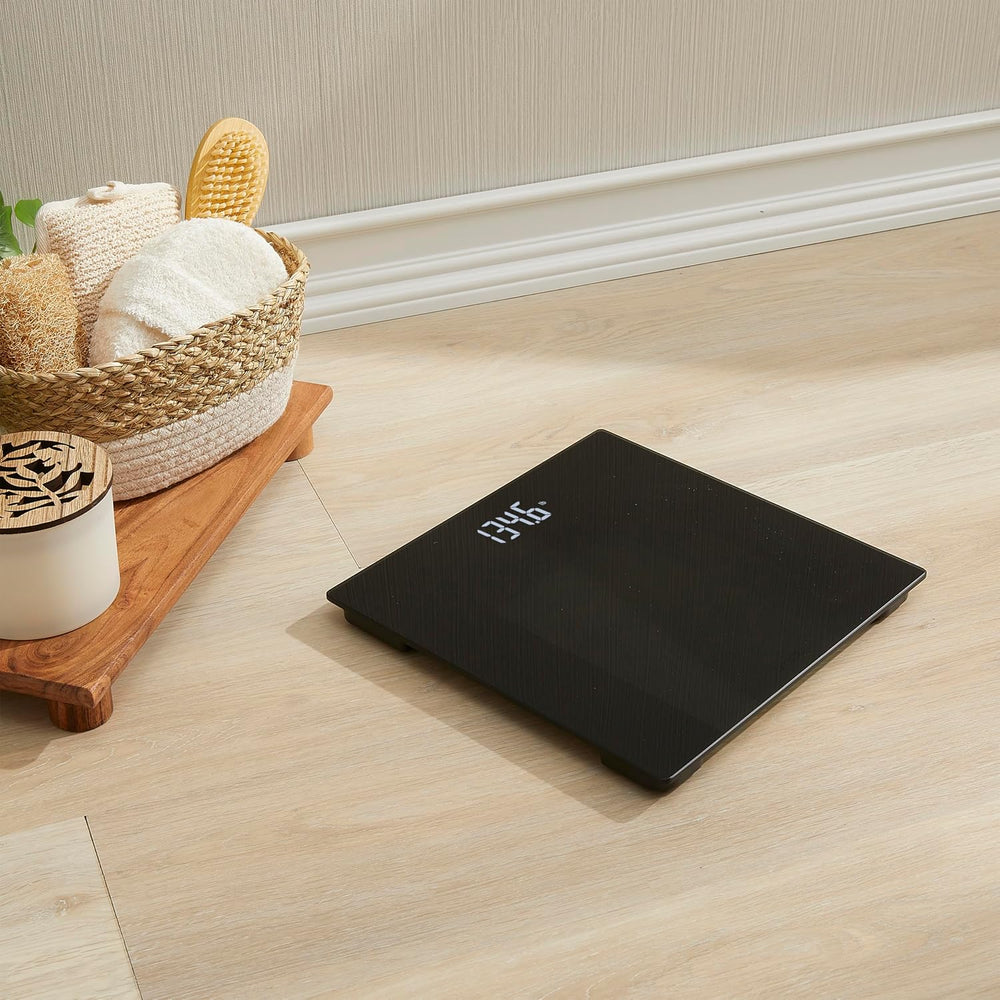 Taylor Digital Smart Scale with Precision Hub App, 400 lb Capacity, Black
