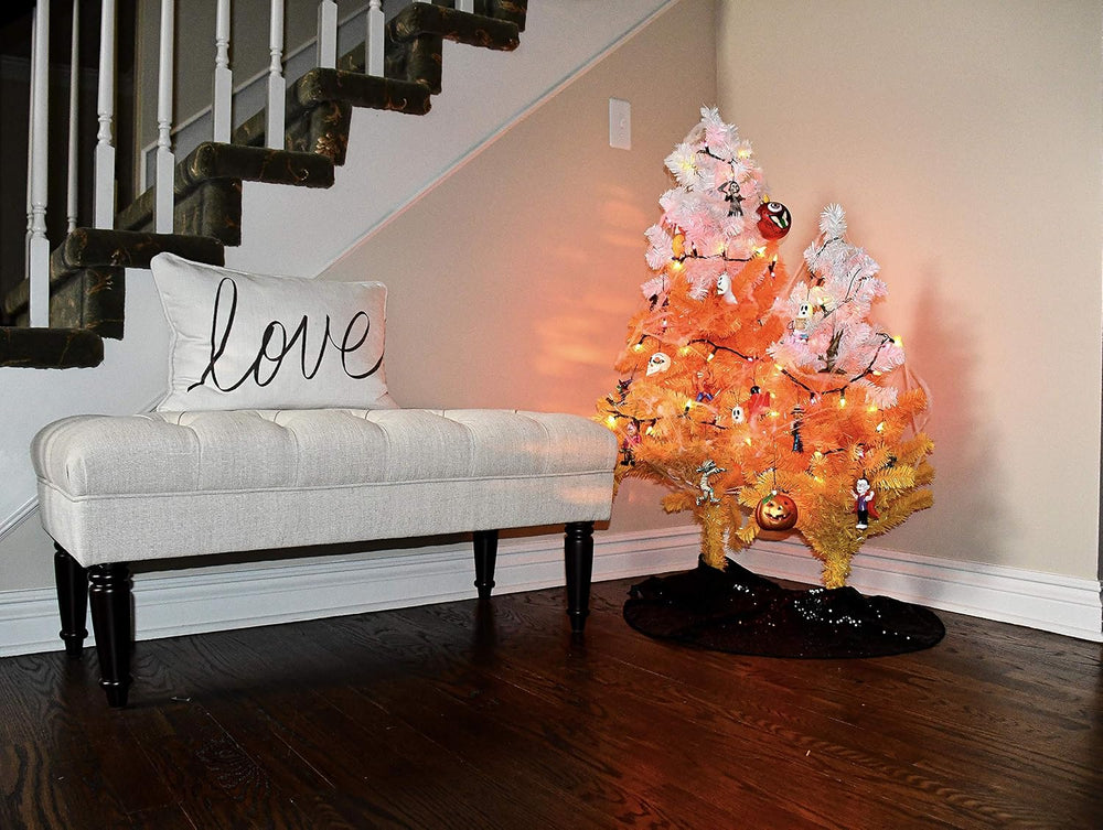 Tree Buddees White Orange and Yellow Candy Corn Halloween Tree (3 Foot)