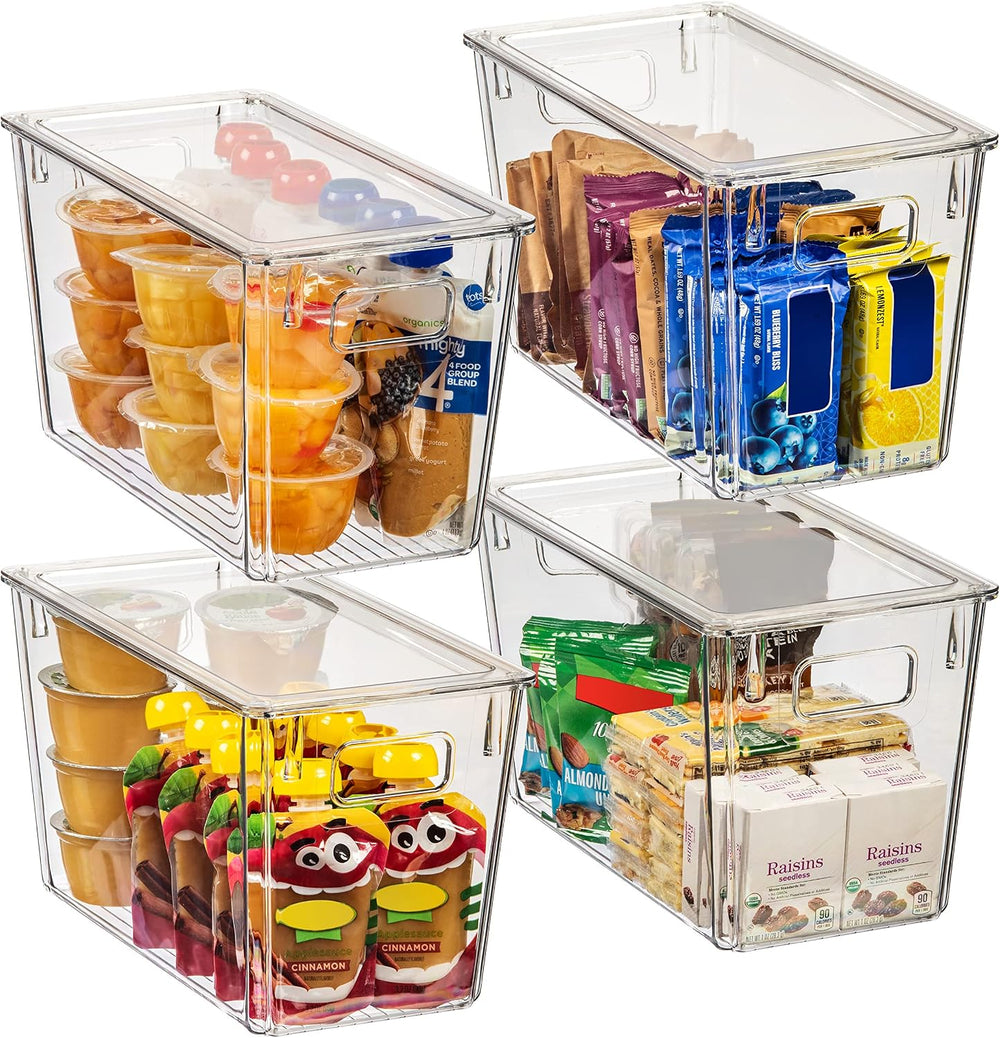 ClearSpace Modern Plastic Storage Bins (4 Pack)