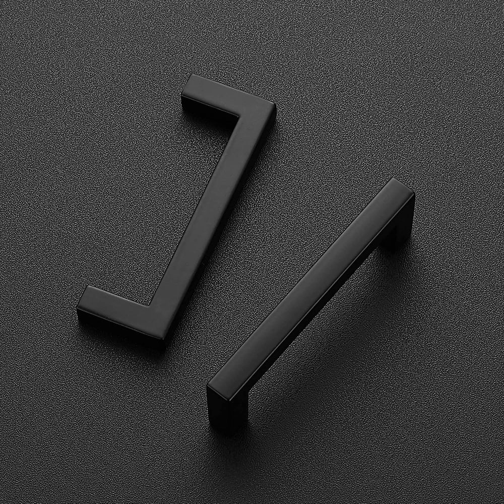 Ravinte Matte Black Cabinet Handles Solid Cabinet Pulls, 3 Inch CC, 35 Pack