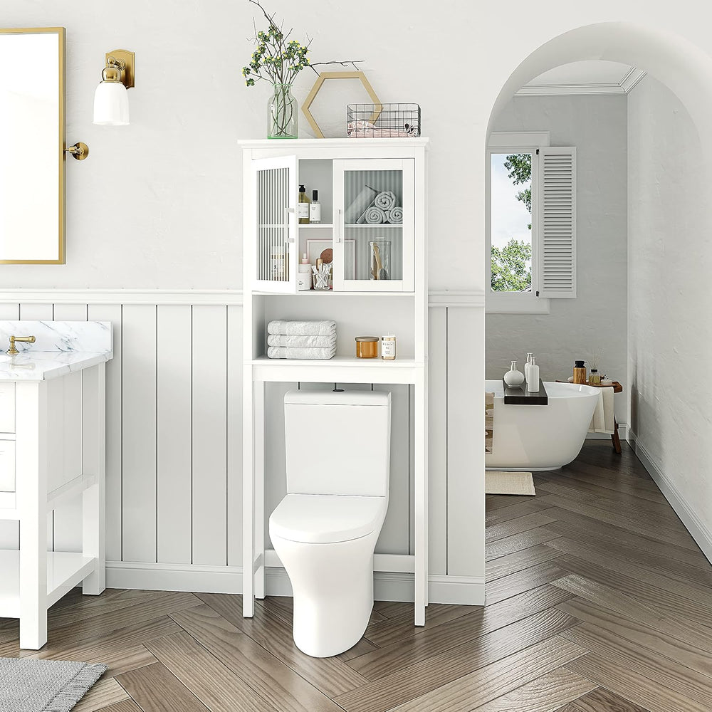 Spirich Over The Toilet Cabinet for Bathroom Storage, Above Toilet Storage Ca...