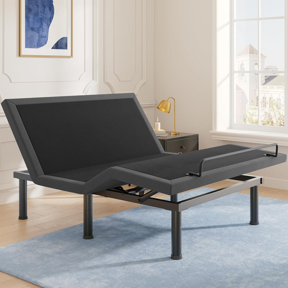 Tami Tami T450 Adjustable Bed Frame Queen with Remote, Ergonomic Adjustable B...