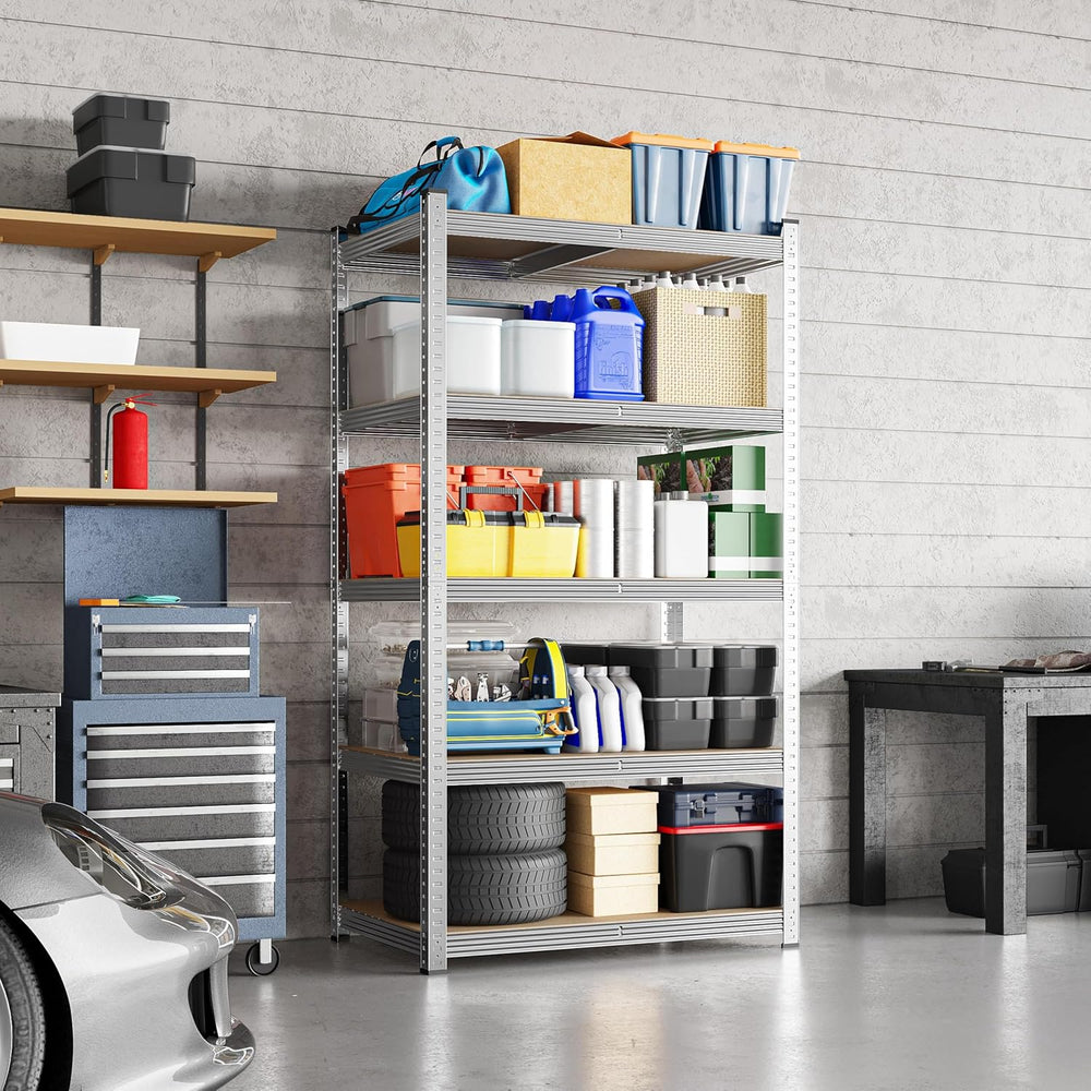 Yaheetech 5-Tier Heavy Duty Storage Shelves 35.5" W x 16" D x 71&qu...